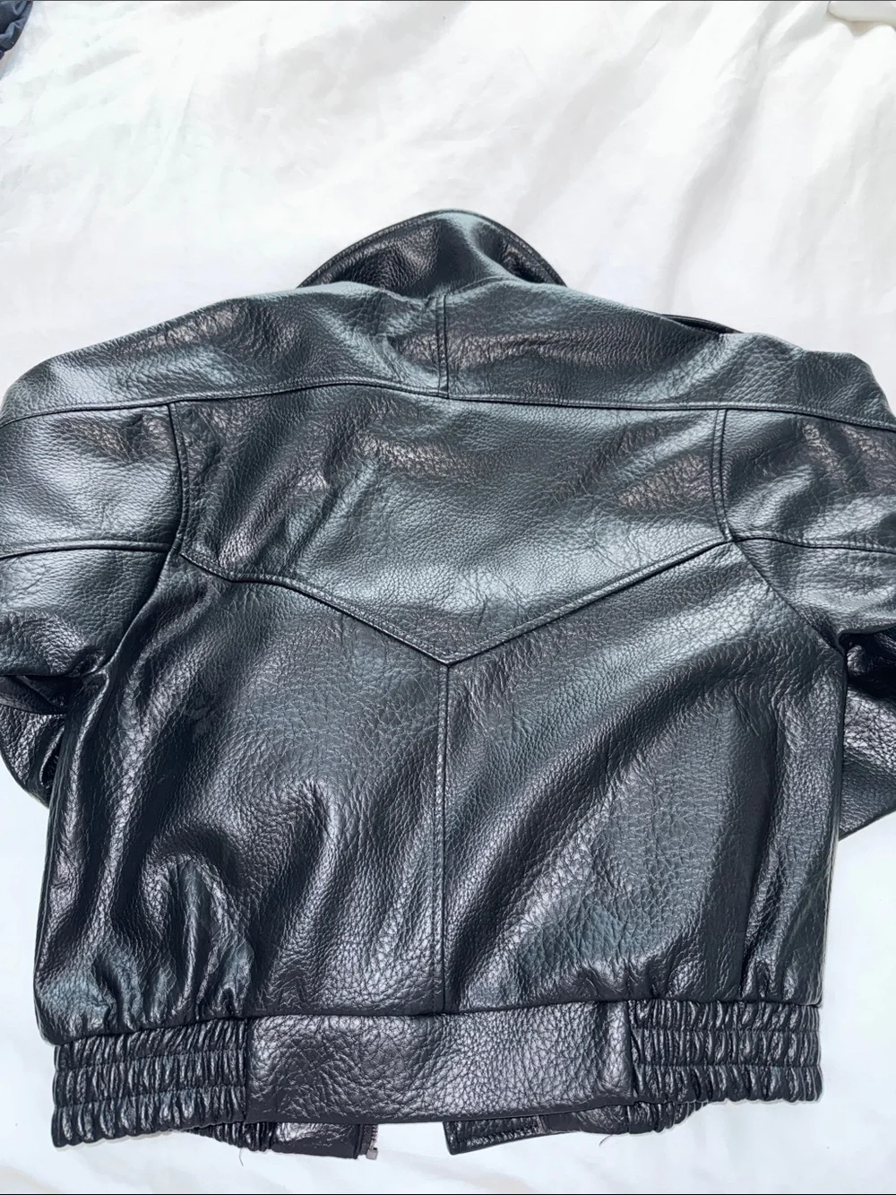 Zara leather jacket